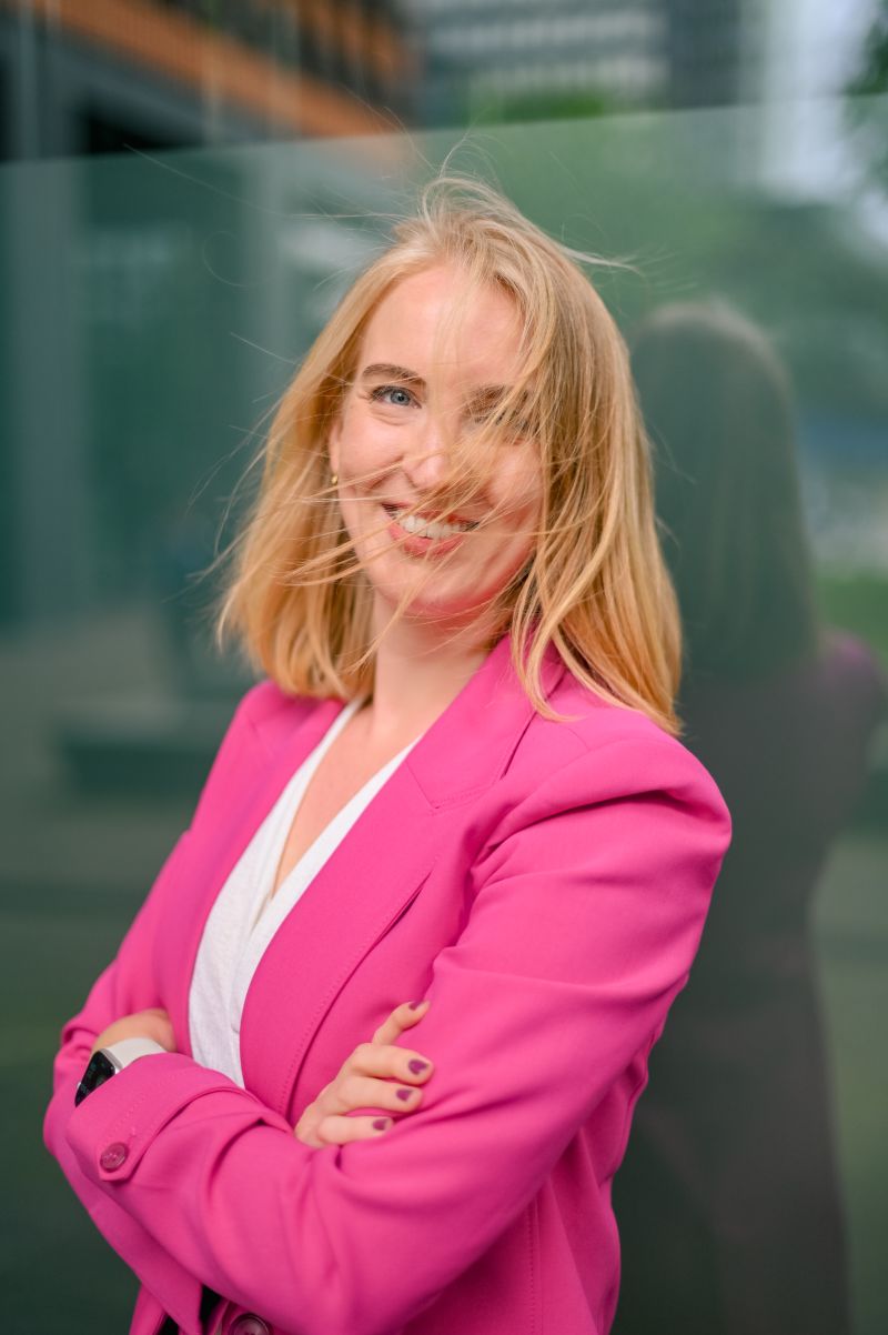 Blogger en Data security expert Justine Wolters - foto by Jan Paul Heijmans