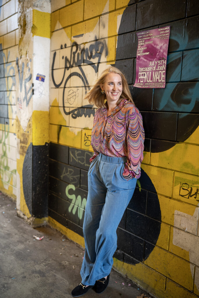 Blogger en Data security expert Justine Wolters - foto by Luuk van den Ende